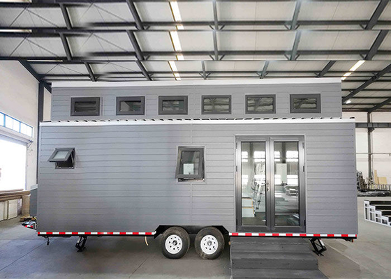 Prefabricated Light Steel Structure Tiny House On Wheels Modular Home