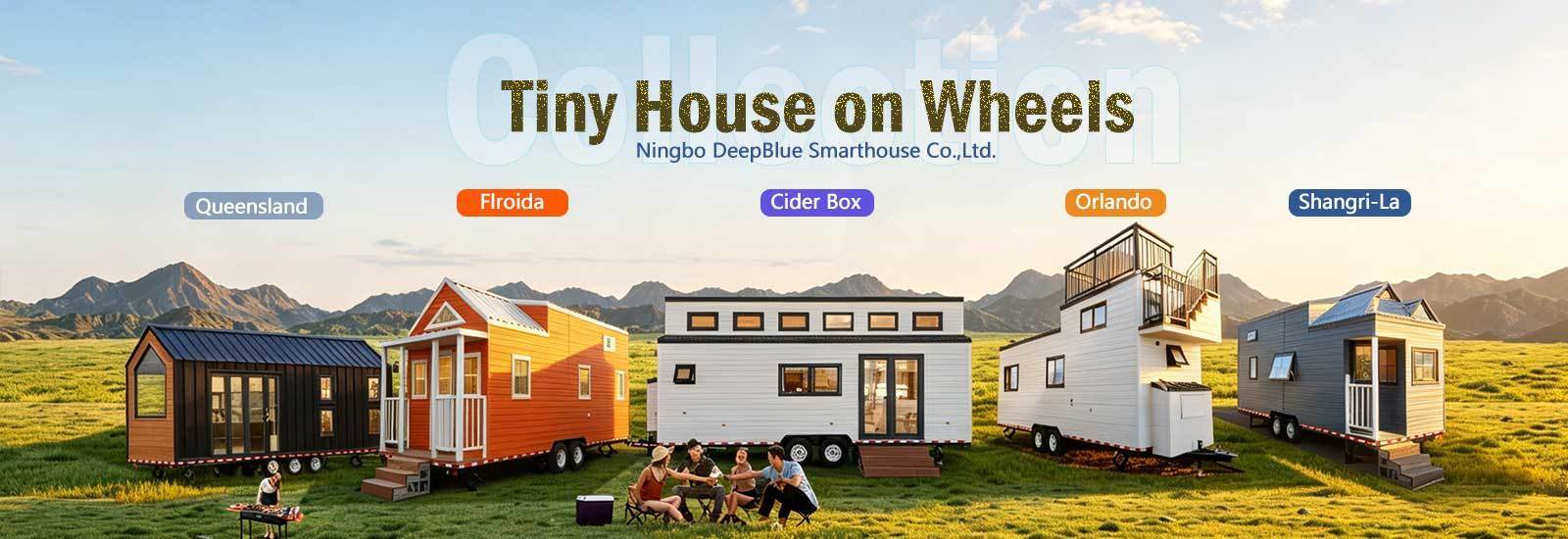 Casa minúscula prefabricada