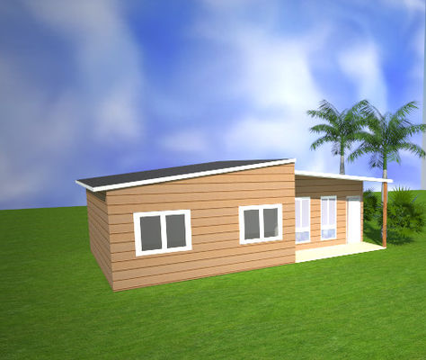 Australian Portable Light Steel Granny Flats Inexpensive Modular Homes / Prefab Small Houses ADU