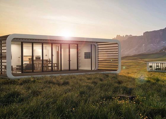 Prefab Light Steel Frame Overwater Bungalows Modular Hotel Unit Lodges Cabin