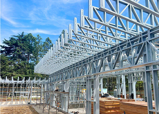 ICC-ES EN 1090 Prefab Modular Bungalows Home With Light Steel House Kits