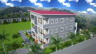 SOHO Light Steel Frame Structure Prefab Apartment Buildings for rent for sale