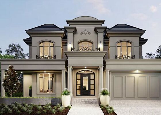 Modern Prefab Panelized Home Kits Modular Homes AS/US Standard Light Steel Frame House Villa