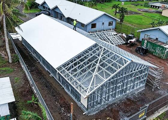 Prefabricated Light Steel Luxury Villa Ottoville House | Coastal Home for American Samoa