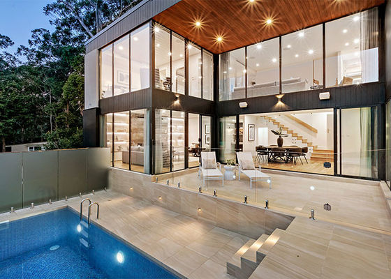 High Quality Prefab House Villa With Light Steel Frame Five Story Houses With AS/US