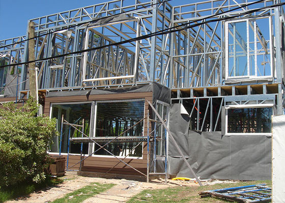 Light Steel Frame Movable Prefab 2 Story Modular Homes Apartment For Sale Uruguay Project