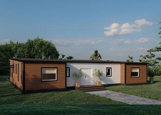 Light Steel Frame Prefab House Granny Flat Studio Mobile House Kits With 3bedroom 2bath