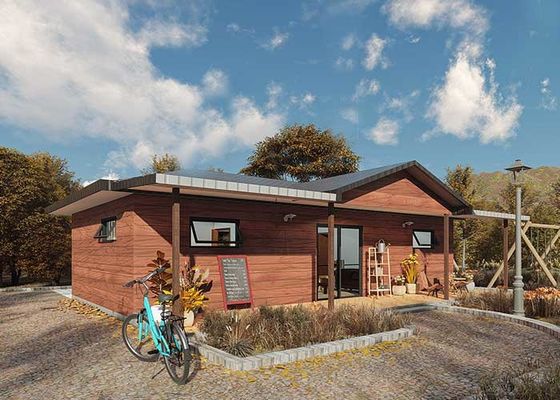 AS/US Cuadro de acero ligero Prefabricado Casas móviles Conjuntos de casa con paneles Conjuntos de casa