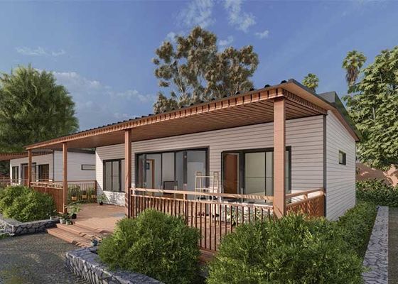 Factory Price Light Steel Frame ADU | Modern Prefab Mobile Granny Flat