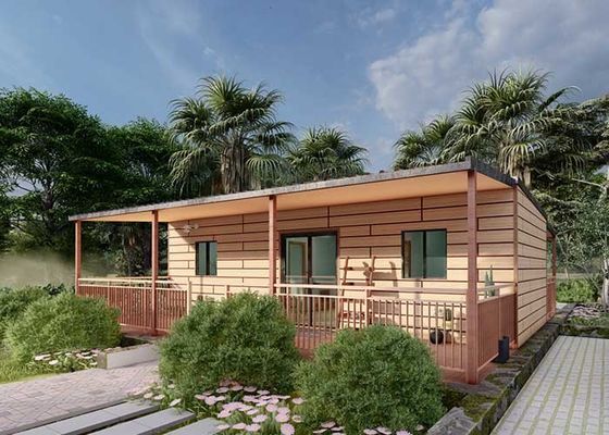 EU/AU Standard Foldable Prefab House - Modern Light Steel Frame Mobile Home