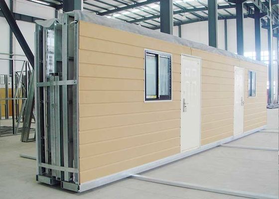 EU/AU Standard Foldable Prefab House - Modern Light Steel Frame Mobile Home