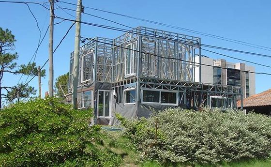 3 Bedroom Prefabricated House Villa Modular Home Kits With Thermal Metal Siding Clading