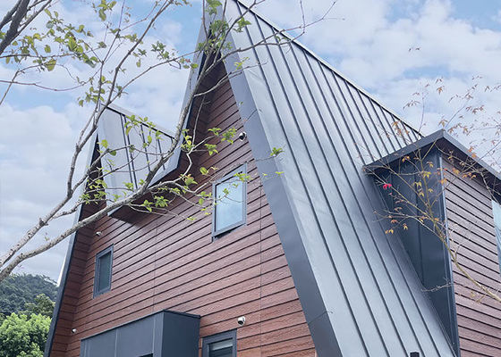 Casa prefabricada Diseño de madera Resistente a ciclones Bungalow Casa modular