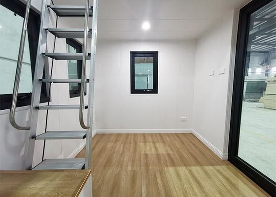 AS/NZS Certified Light Steel Prefab Tiny Home On Wheels | Mobile House With Side Box