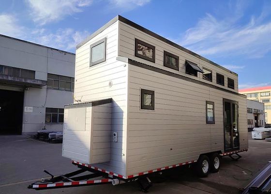 Revolucionar la experiencia de viaje con la caja de sidra Casa prefabricada en ruedas en venta