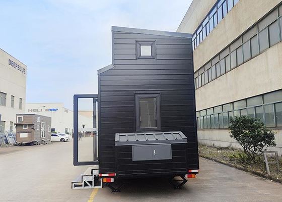 Casa pequeña prefabricada modular personalizable en ruedas caja de sidra kit modelo de casa