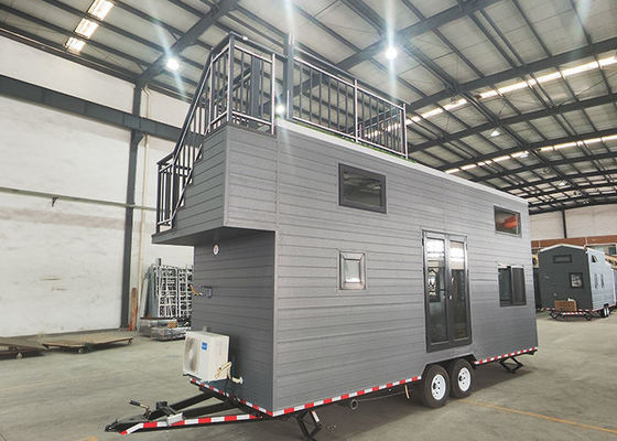 Casa Modular Prefabricada Casitas Pequeñas en Ruedas Casa Remolque Orlando Listo para el Embarque para Airbnb