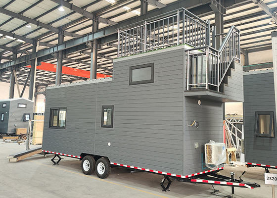 Casa modular prefabricada ICC-ES con estructura de acero de calibre ligero