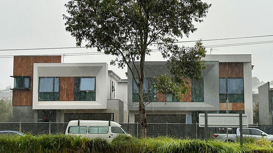 Edificios de apartamentos prefabricados modulares con marco de acero de calibre ligero estándar australiano