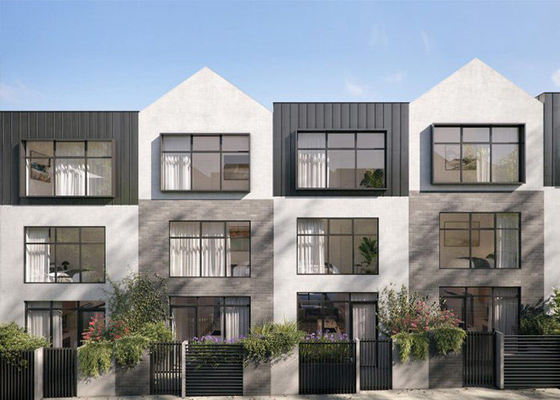 Au/Nzs/USA Casa Modular Estándar Casa Prefabricada Edificio de Acero Ligero Apartamento