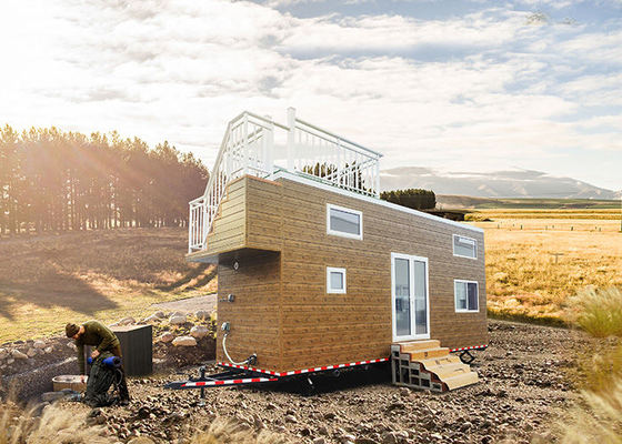 AS/NZS Casitas prefabricadas en ruedas comienzan su viaje de vida móvil para Airbnb