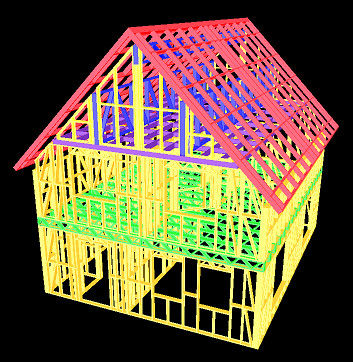 US/NZ Prefabricated Wind Resist Light Steel Frame Houses Single Family Home