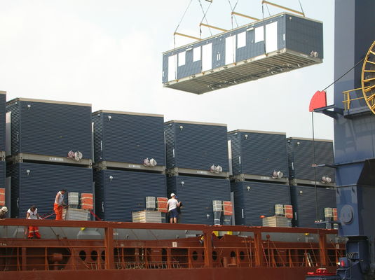 Kits de casas modulares modernas económicas preferidas con casa panelada con superficie acabada