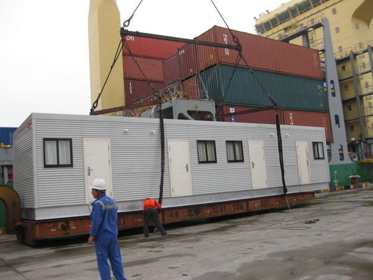 Arquitecto diseño de casas modulares prefabricadas / acero ligero amplia modular Tabernáculo Parque Casa