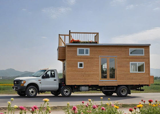 Pequeña casa móvil ideal para Airbnb Inversión de alquiler a corto plazo Orlando Tiny House On Wheels