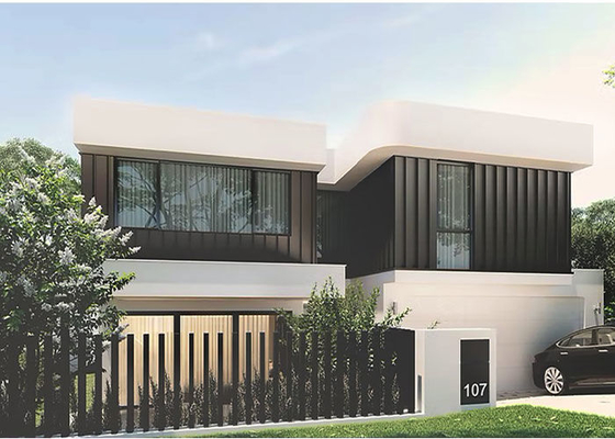 Casas modulares Australia Casas con marco de acero Villa Casas prefabricadas construidas según los estándares australianos
