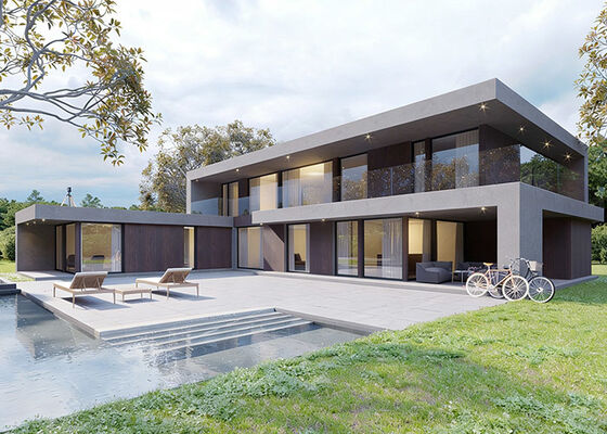 AS/NZS Standard Prefabricado de Acero Ligero Con Cuadro Modular para el Hogar de China