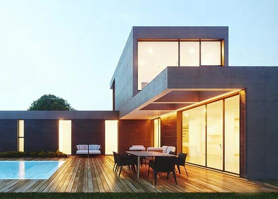 ICC-ES Certification Multi Story Steel Structure Villa Prefabricated Light Steel House