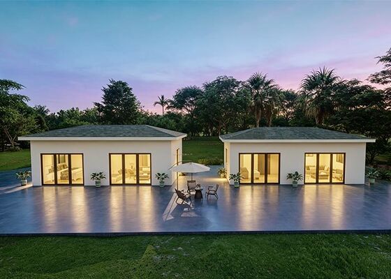 High-End Luxury Modular Prefab Homes Apartment Community Residential Light Steel Frame Structure