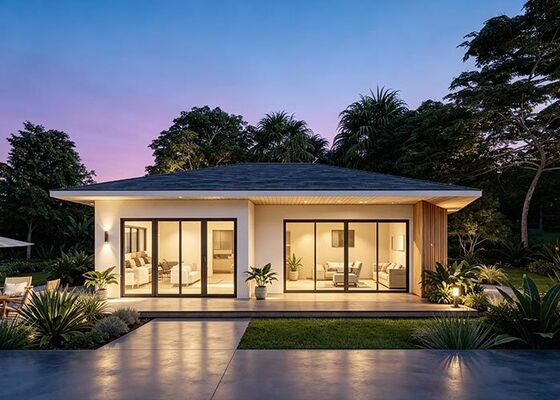 Casas prefabricadas modulares de lujo de alta gama Apartamento Residencial comunitario estructura de estructura de acero ligero
