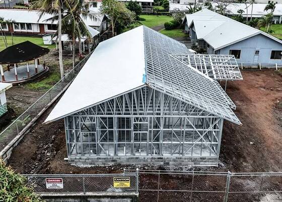 Prefabricated Light Steel Luxury Villa Ottoville House | Coastal Home for American Samoa