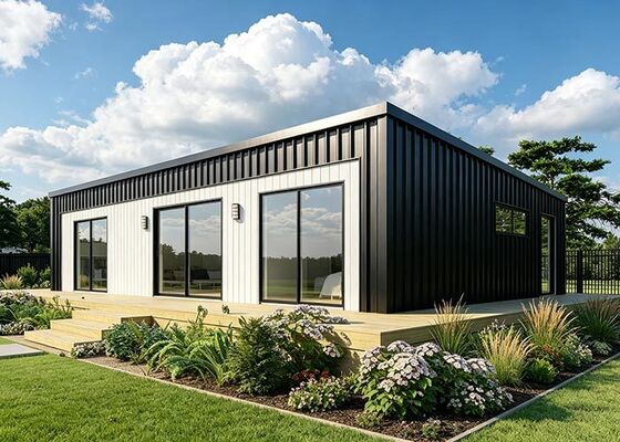 NZS Granny Flat Prefabricated Houses Modular Villas For Folding House