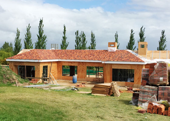 Conjunto de casa prefabricada Casa prefabricada de acero moldeada en frío