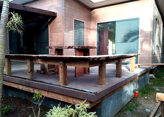 Cook Islands Prefab Bungalow Homes Light Gauge Steel Frame Material Energy Saving