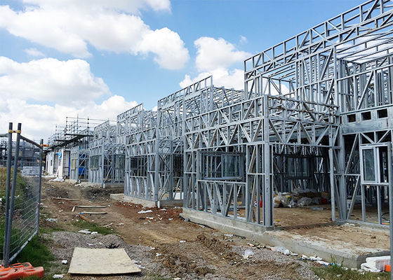 Villa Prefabricada Moderna Casa Prefabricada Edificio de Casa con Estructura Ligera de Acero