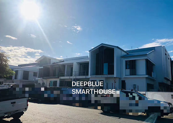 Casa prefabricada modular de estructura de acero asequible y de bajo consumo energético