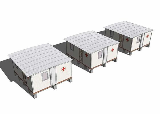 Hospital & Dormitory Modular Homes: Custom Well-Insulated Sandwich Panel Rooms