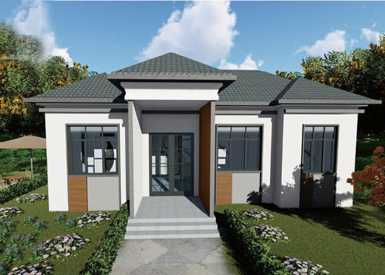 El revestimiento de Wpc pre fabricó equipos caseros prefabricados modernos de la prueba del ciclón de los hogares