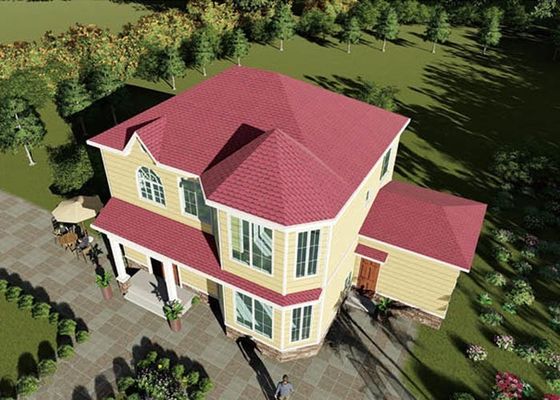 Panel ALC Casa prefabricada verde reciclable Casa prefabricada de acero de calibre ligero personalizable