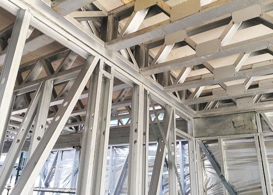 Low-Cost Prefab Commercial Buildings / Energy Saving Prefab Metal Building Panelized Home Kits