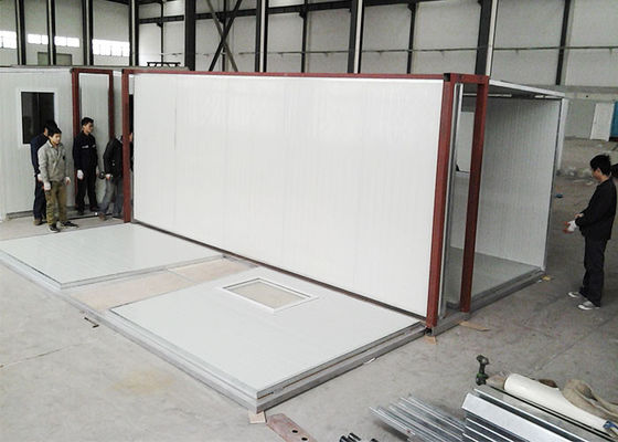 Hospital de campaña portátil: Refugio de acero ligero blanco del braguero del indicador para la respuesta de emergencia