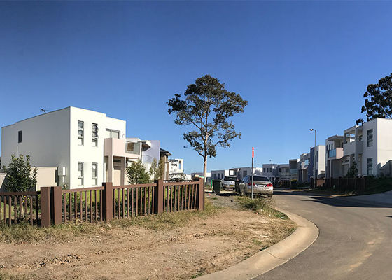Residencial Villa Prefab Casa de acero de acero ligero Sistema de estructura de acero modular Casa estándar de Australia