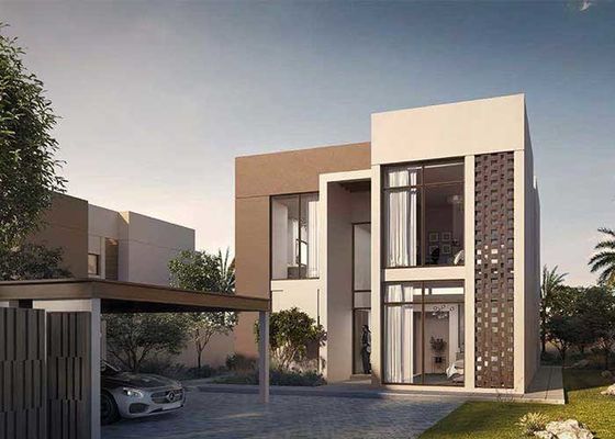 Casas prefabricadas de lujo Modernas Casas prefabricadas Kit de acero ligero Marco Casa de Dubai
