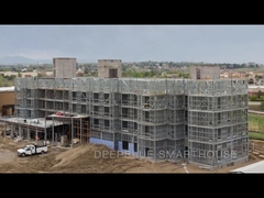 Casas prefabricadas ultra modernas de alta calidad con marco de acero de calibre ligero