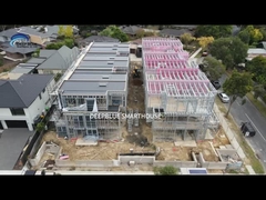 Australian Standard Prefab Light Guage Steel Frame House Apartamento en el segundo piso