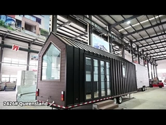 Casa prefabricada barata con paneles solares 2 dormitorios 2 baños Casa móvil en venta